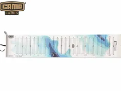 Camo Lures Fisch-Maßband 145 cm x 30 cm mit Anschlag