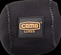 Camo Lures Reel Cover Cast Schwarz LH