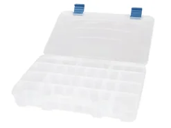 Camo Lures Tackle Box Medium Transparent 27,6x4,5x18,8cm