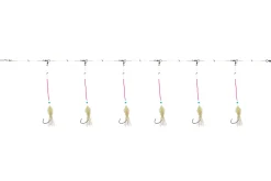 Daiwa GrandW. Rotbarsch-Vorfach Circle 5/0 Weiß