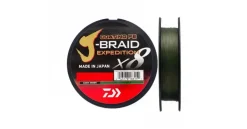 Daiwa J-Braid Exped. X8E 150m Dark Green 0,13mm 8,4kg