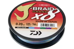 Daiwa J-Braid Grand X8 300m Multicolor 0,18mm 12,5kg