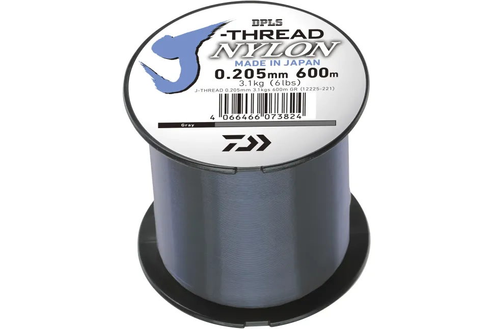 Daiwa J-Thread 600m Grey 0,21mm