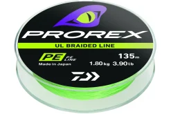 Daiwa Prorex UL Braid PE 0.4 135m Chart 2,8kg