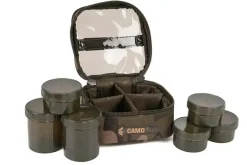 FOX Carp Camolite Hookbait Case 6 Pot