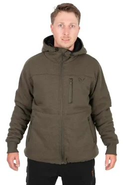FOX Carp Collection Sherpa Jacket #S Green/Black