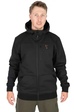 FOX Carp Collection Soft Shell Jacket #S Black/Orange