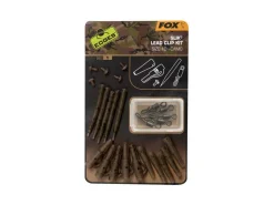 FOX Carp EDGES Camo Slik Lead Clip Kit #10
