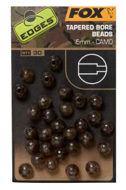FOX Carp EDGES Camo Tapered Bore Bead 6mm