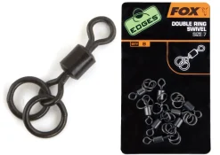 FOX Carp Edges Double Ring Swivel #7