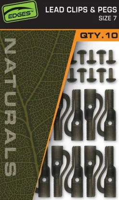 FOX Carp EDGES Naturals Lead Clips & Pegs #7