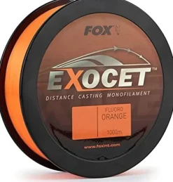 FOX Carp Exocet Fluoro Orange Mono 1000m Fluoro Orange 0,26mm