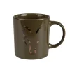 FOX Carp Head Ceramic Mug Green Camo