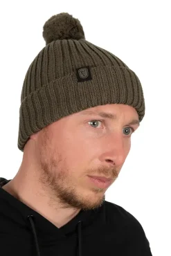 FOX Carp Merino Bobble Hat Olive