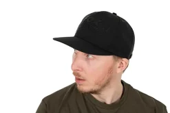 FOX Carp Snapback Cap Black/Camo