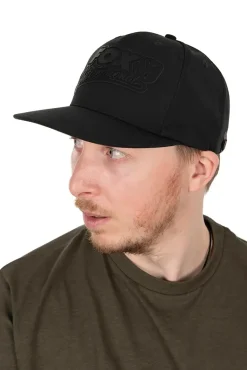 FOX Carp Snapback Cap Black/Camo