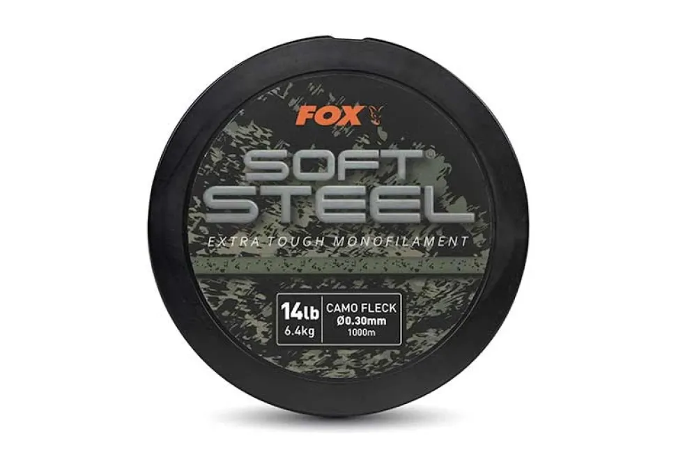 FOX Carp Soft Steel Fleck Camo Mono 1000m 0,30mm