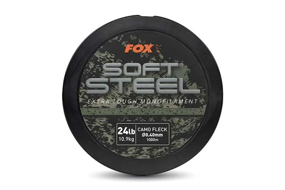 FOX Carp Soft Steel Fleck Camo Mono 1000m 0,30mm