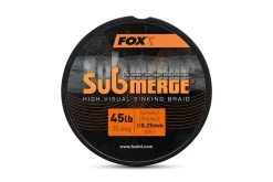 FOX Carp Submerge Orange Sinking Braid 300m Orange 0,20mm 15,8kg