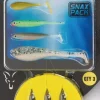 FOX Rage Dropshot Fish Snax Kit 1.3m x 0.25mm 3.66kg/8lb 5g Sz 4 x 3