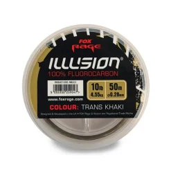 FOX Rage Illusion Soft Flurocarbon Trans Khaki 50m 0,28mm