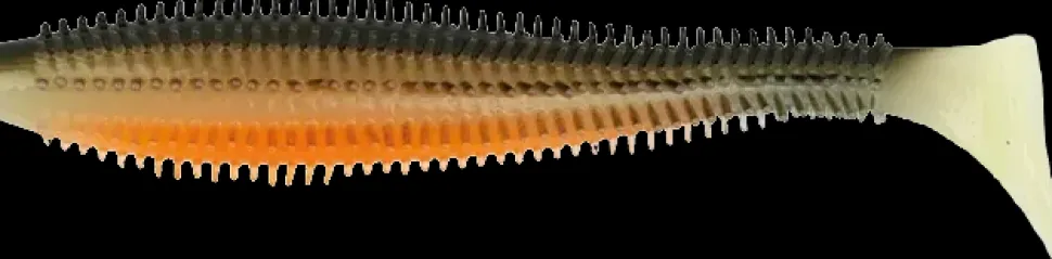 FOX Rage Spikey Shad 9cm Ultra UV Sun Dance