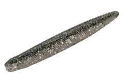 Jackall Yammy Fish 3,8" Dark Thunder Clear Silver