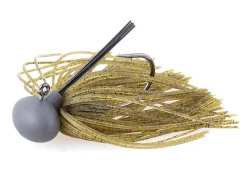 Keitech Rubber Jig Model II (Version 2) 9g Green Pumpkin Chartreuse