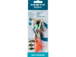 Kinetic Sabiki Fish Fry #1/0 110cm Pearl Chartreuse Fry