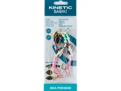 Kinetic Sabiki Fish Fry #1/0 110cm Pearl Chartreuse Fry