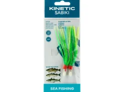 Kinetic Sabiki Flasher UV #7/0 130cm Green Yellow Blue