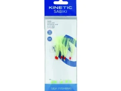Kinetic Sabiki Nordic Mackerel #1/0 130cm Pear Crystal Flash