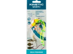 Kinetic Sabiki Tournament Surf Spin&Turn #1 120cm Chartreuse Pink