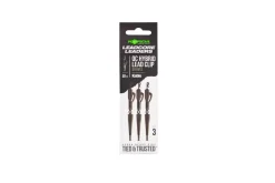 Korda Kable Leadcore Leader Hybrid Lead Clip QC Swivel 50cm Weed