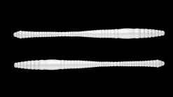 Libra Lures Dying Worm 70 Cheese 7cm 001 - white