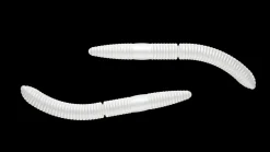 Libra Lures Fatty D'Worm 75 Cheese 7,5cm 001 - white