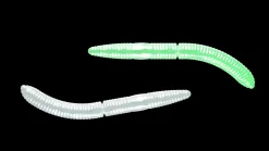 Libra Lures Fatty D'Worm 75 Cheese 7,5cm 001 - white