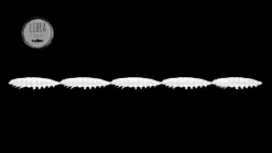 Libra Lures Larva Multi 25 -5x5 Cheese 2,5cm 001 - white