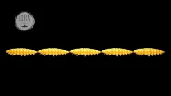 Libra Lures Larva Multi 25 -5x5 Cheese 2,5cm 001 - white