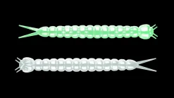 Libra Lures Slight Worm 38 Cheese 3,8cm 001 - white