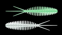 Libra Lures Turbo Worm 56 Cheese 5,6cm 000 - glow uv green