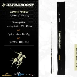 Lieblingsköder Bullseye Ultraboost Zander+Hecht 2,65m 10-50g