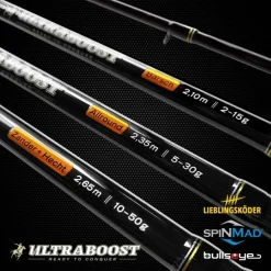 Lieblingsköder Bullseye Ultraboost Zander+Hecht 2,65m 10-50g