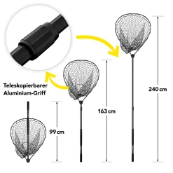 Lieblingsköder Ultraboost Zander-Kescher 240cm