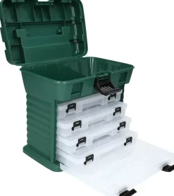 Mikado Angelkoffer mit Boxen grün