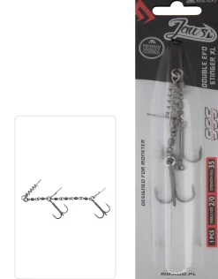 Mikado Jaws Dbl. Evo Stinger XL 35kg Drilling #2/0