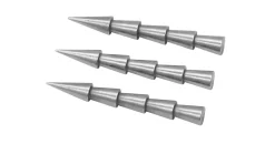 Mikado Jaws Nailsinker 16mm Gerade Wolfram 3Stk.