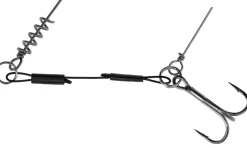 Mikado Stinger Jaws Schraube und Soft Lure Pin 5cm 24kg 2Stk.
