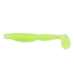 Reins FAT Bubbling Shad 6" Chartreuse Silk Ice
