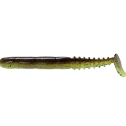 Reins FAT Rockvibe Shad 5" Green Pumpkin Chartreuse